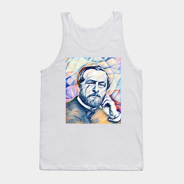 Hippolyte Taine Portrait | Hippolyte Taine Artwork 12 Tank Top by JustLit